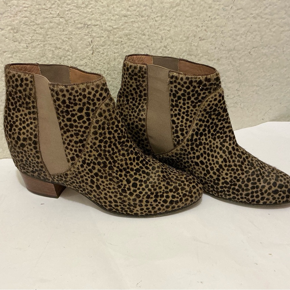 Golden Goose Brown Leopard Heeled Boots - Picture 2 of 10
